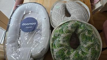 ZGAN Doomoo cocoon babynestje + 2 voedingskussens Baby Jem beschikbaar voor biedingen
