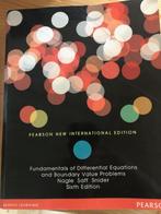 fundamentals of differential equations, Nagle Saff Snider, Ophalen of Verzenden, Beta, WO