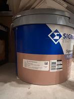 Sigma Coatings Muurverf RAL 9010 - 10L (Zo goed als nieuw), Wit, Ophalen of Verzenden, 10 tot 15 liter, Verf