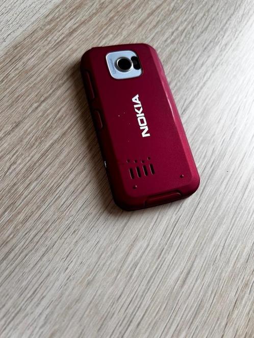 Nokia 7210 supernova achterkant cover rood, Telecommunicatie, Mobiele telefoons | Hoesjes en Frontjes | Nokia, Zo goed als nieuw