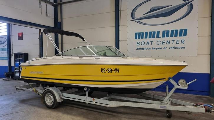 Monterey 180 FS (In schitterende staat!) (bj 2007), Watersport en Boten, Speedboten, Gebruikt, 3 tot 6 meter, Benzine, 120 tot 200 pk