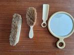 4- delige vintage art-deco bakeliet garderobe set, Ophalen of Verzenden, Persoonlijke verzorging