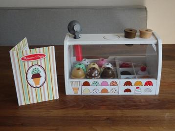 Melissa & Doug houten ijs speelset ice cream beschikbaar voor biedingen