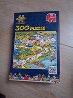 Jan v Haasteren puzzel Camping chaos 300 st, Ophalen of Verzenden, Minder dan 500 stukjes, Gebruikt, Legpuzzel