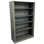 Ahrend Roldeurkast Grijs H195xB120xD45 B-keus, Huis en Inrichting, Kasten | Roldeurkasten en Archiefkasten, Gebruikt, 100 tot 150 cm