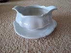 Vintage jusbootje van Kronester Bavaria, Gebruikt, Wit, Aardewerk of Porselein, Ophalen of Verzenden