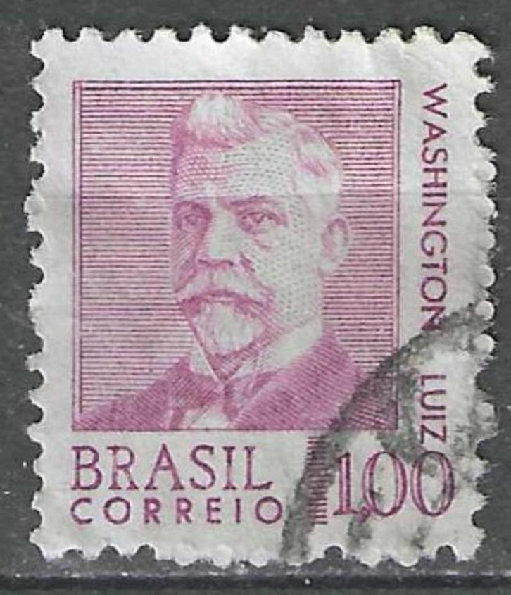 Brazilie 1968 - Yvert 845 - Presidenten van Brazilie (ST), Postzegels en Munten, Postzegels | Amerika, Gestempeld, Zuid-Amerika