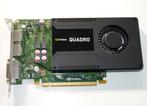Nvidia Quadro K2000 Grafische Kaart, PCI-Express 3, Gebruikt, DisplayPort, Ophalen of Verzenden