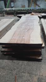 Beuken tafelbladen schaaldelen, 5 jaar gedroogd, 8 stuks, Doe-het-zelf en Verbouw, Hout en Planken, Ophalen, Zo goed als nieuw