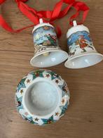 Kerstklokjes Hutschenreuther en waxinelicht Arzberg, Diversen, Kerst, Ophalen, Zo goed als nieuw