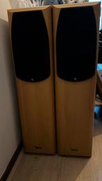 Infinity Alpha 30 Vloerstaande Speakers - Beukenhout, Ophalen, Gebruikt, Front, Rear of Stereo speakers, Overige merken