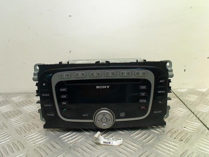 Radio van een Ford Mondeo, Auto-onderdelen, Elektronica en Kabels, Ford, Gebruikt, 3 maanden garantie, Ophalen of Verzenden