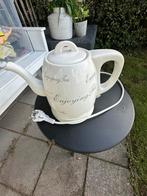 Waterkoker keramiek steen, Witgoed en Apparatuur, 1 tot 2 liter, Ophalen of Verzenden, Zo goed als nieuw