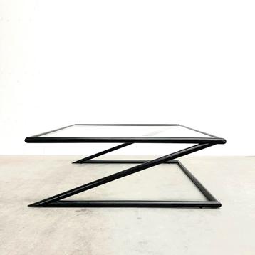 Vintage dutch design salontafel jaren 80 midcentury tafel  beschikbaar voor biedingen