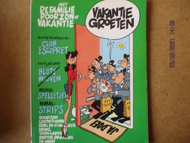 adv0434 familie doorzon op vakantie 2, Boeken, Eén stripboek, Ophalen, Gelezen