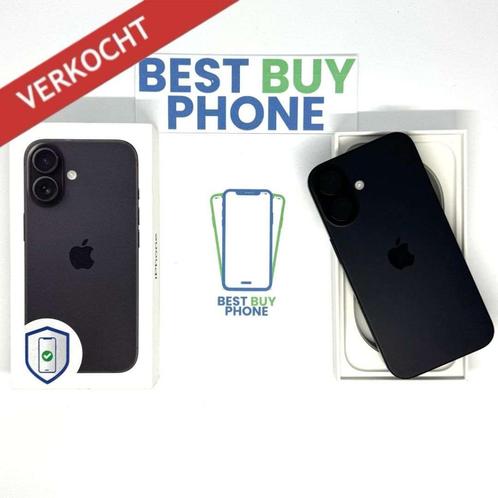 iPhone 16 256GB zwart /licht gebruikt /100% batt /garantie, Telecommunicatie, Mobiele telefoons | Apple iPhone, Zo goed als nieuw