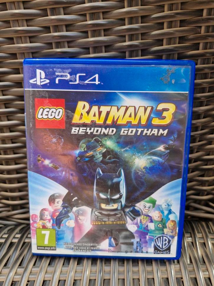 PS4 LEGO BATMAN 3 BEYOND GOTHAM, Spelcomputers en Games, Games | Sony PlayStation 4, Zo goed als nieuw, Avontuur en Actie, 2 spelers