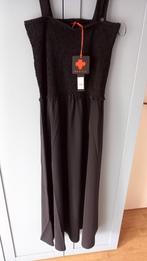 Strapplesjurk maat 48 .plus basics.travelstof, Ophalen of Verzenden, Zo goed als nieuw, Zwart, Jurk