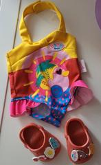 Baby Born kleertjes badpakje met Crocs Babyborn, Ophalen of Verzenden, Zo goed als nieuw, Babypop