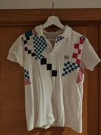 Sergio Tacchini Vintage 90's Tennis Polo, Ophalen of Verzenden, Zo goed als nieuw, Maat 46 (S) of kleiner, Wit