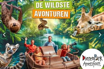 Tickets Dierenpark Amersfoort geldig tm 31-10-2025 beschikbaar voor biedingen
