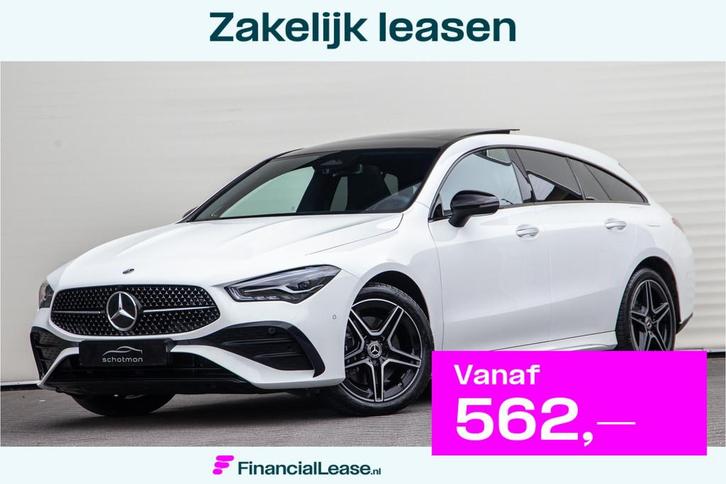 Mercedes-Benz CLA Shooting Brake 250 e AMG Premium, Nightpac, Auto's, Mercedes-Benz, Bedrijf, Lease, Financial lease, CLA, ABS