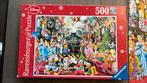Ravensburger disney kerst puzzel 500 stukjes ravensburger, Ophalen of Verzenden, 500 t/m 1500 stukjes, Zo goed als nieuw