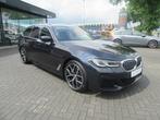 BMW 5 Serie Touring 520d M Sport Edition Plus Aut. Harman/Ka, Auto's, Achterwielaandrijving, Zwart, Leder, Diesel