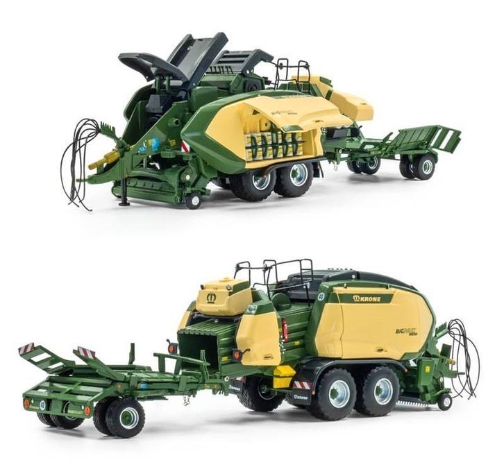Krone Big Pack 1290HDP VC met BaleCollect, Hobby en Vrije tijd, Modelauto's | 1:32, Nieuw, Tractor of Landbouw, Overige merken