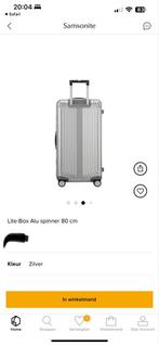 Samsonite Lite-Box Alu Spinner 80cm - Nieuw, Ophalen, 70 cm of meer, 55 cm of meer, Metaal
