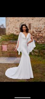 Trouwjurk white one met mouwen maat 38, Ophalen of Verzenden, Nieuw, Wit, Trouwjurk