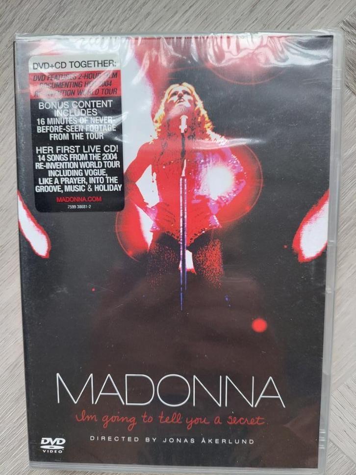 CD/DVD / Madonna / I'm Gonna To Tell You A Secret, Nieuw, Cd's en Dvd's, Dvd's | Muziek en Concerten, Nieuw in verpakking, Muziek en Concerten