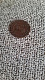 Oude Nederlandse Noodmunt 5 Cent 1812, Postzegels en Munten, Penningen en Medailles, Ophalen of Verzenden, Brons, Nederland