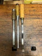 Molenmakers beitels incl.slotgat beitel, Antiek en Kunst, Antiek | Gereedschap en Instrumenten, Ophalen of Verzenden