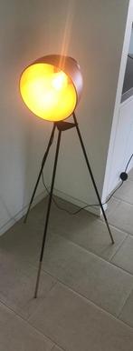Vloerlamp licht zwart goud, Huis en Inrichting, Lampen | Vloerlampen, Ophalen, 100 tot 150 cm, Zo goed als nieuw, Metaal