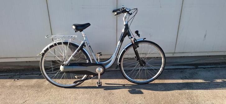 Damesfiets, Fietsen en Brommers, Fietsen | Dames | Damesfietsen, Gebruikt, Overige merken, Versnellingen, Ophalen