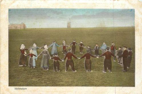 (381-060-037) Volendam Kringetje, Verzamelen, Ansichtkaarten | Nederland, Noord-Holland, Ophalen of Verzenden