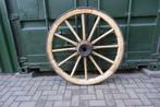 Wagenwiel, houten wagenwielen, karrewiel, ø120 cm., Ophalen of Verzenden