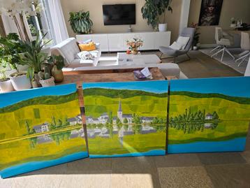 3 luik, landschap van de Moezel  beschikbaar voor biedingen