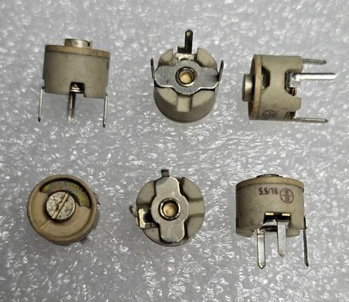 Keramische trimmer variabele condensator 5,5 - 18 pF, Hobby en Vrije tijd, Elektronica-componenten, Nieuw, Ophalen