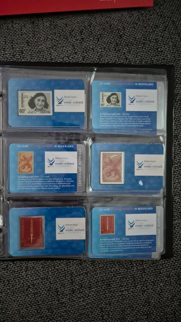 70 Jaar Vrede & Vrijheid in Nederland – Exclusieve Zilveren, Verzamelen, Complete verzamelingen en Collecties, Verzenden