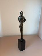 Bronzen beeld Corry Ammerlaan Proost op een goede toekomst, Antiek en Kunst, Ophalen of Verzenden, Brons