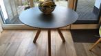 Hay tafel grijs, Huis en Inrichting, Tafels | Eettafels, Ophalen, Rond, 50 tot 100 cm, Zo goed als nieuw