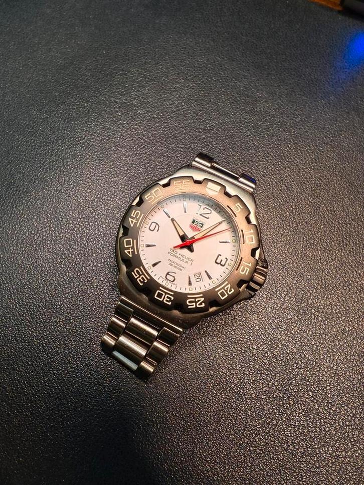 TAG Heuer WAC1111-0, Sieraden, Tassen en Uiterlijk, Horloges | Heren, TAG Heuer, Staal, Ophalen of Verzenden