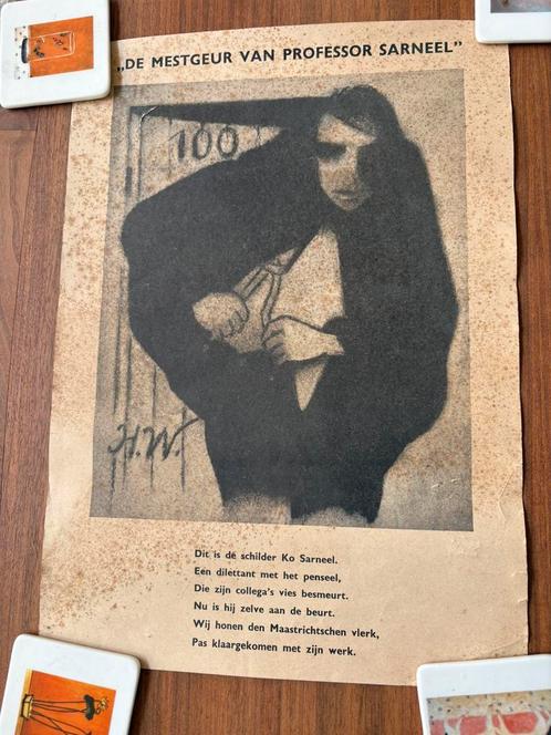 Hendrik Wiegersma 1891-1969 Deurne - affiche Ko Sarneel, Antiek en Kunst, Kunst | Litho's en Zeefdrukken, Ophalen of Verzenden