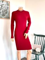 G-STAR RAW Lynn Mock Turtle Dress maat S/M - rood - wit, Kleding | Dames, Ophalen of Verzenden, Knielengte, Maat 36 (S), Rood