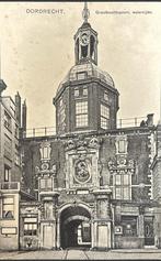 Dordrecht, groothoofdspoort waterzijde, Ophalen of Verzenden, Voor 1920, Ongelopen, Zuid-Holland