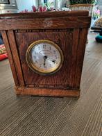 Oude Duitse Spaarpot Klok - Levensverzekering-Maatschappij, Ophalen of Verzenden