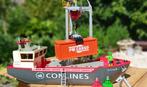 Playmobil vrachtschip en hijskraan, Ophalen, Zo goed als nieuw, Complete set