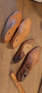 OUDE brocante SCHOENLEESTEN SCHOEN-MALLEN  1 PAAR EN 3 LOSSE, Ophalen of Verzenden